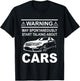 Funny Car Cars Engineer Mechanic Lovers-Gift Men Boys Teens T-Shirt - T-Shirt | Black
