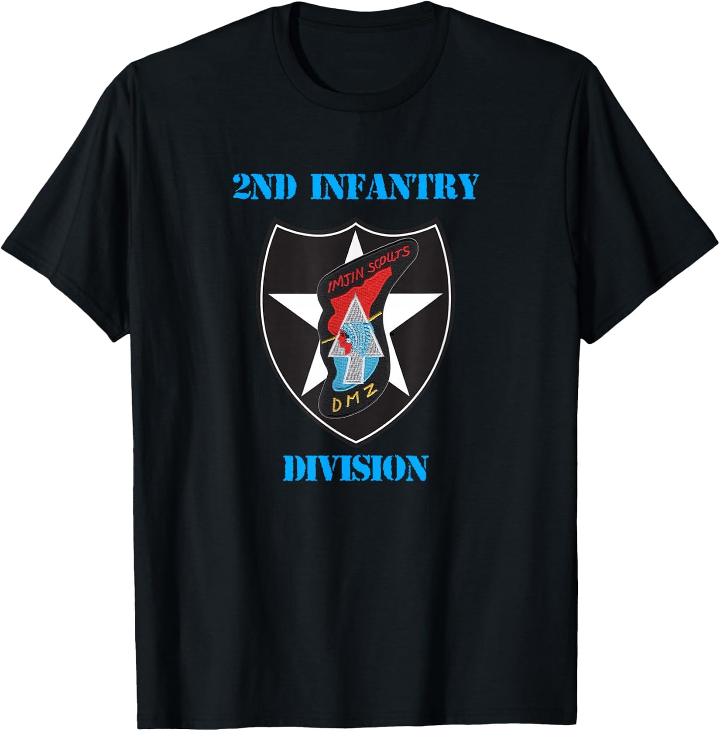 Imjin Scout DMZ Korea 2nd ID Army T-Shirt - T-Shirt | Black