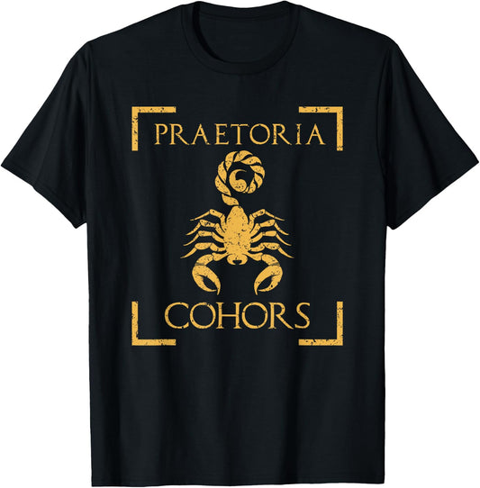 Praetoria Kohorten Praetorian Ancient Roman Army T-Shirt - T-Shirt | Black