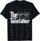 The twin father funny father of twins T-Shirt - T-Shirt | Black