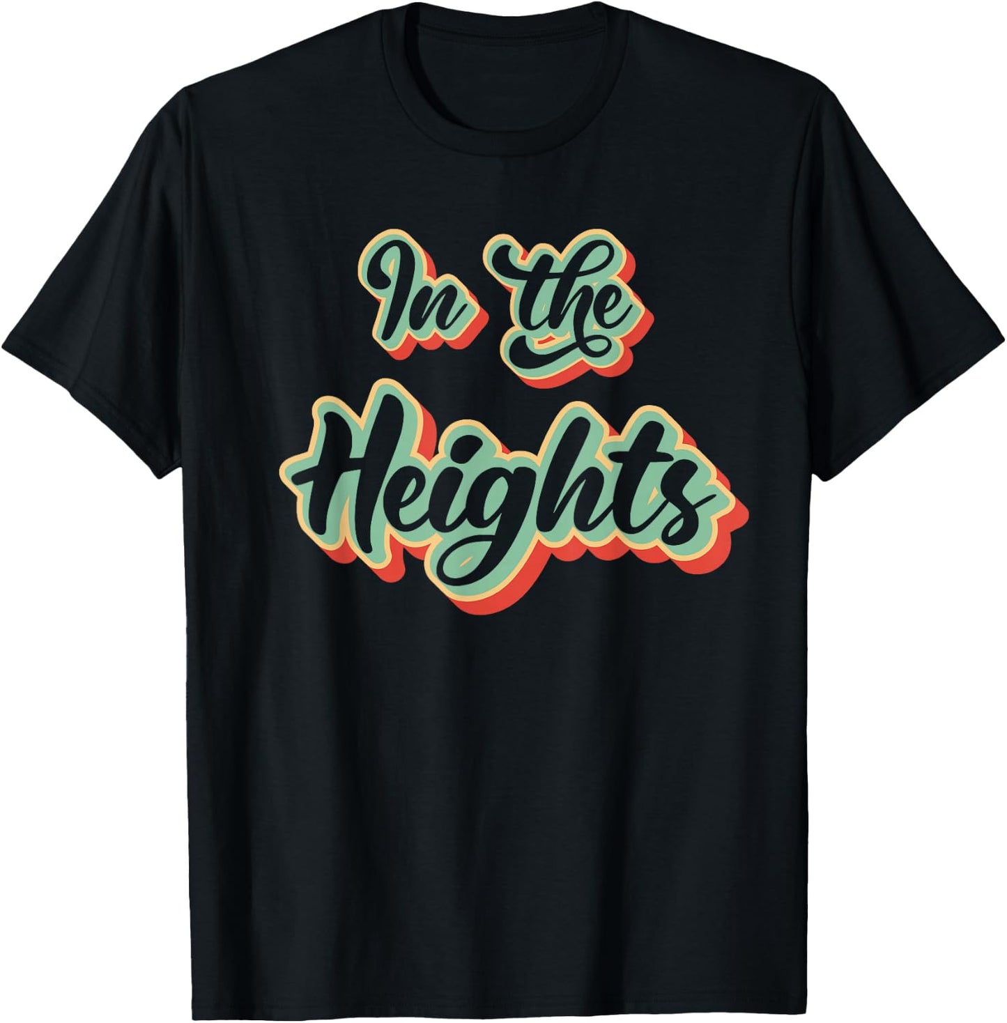In New York the Washington Heights Black Adult T-Shirt - T-Shirt | Black