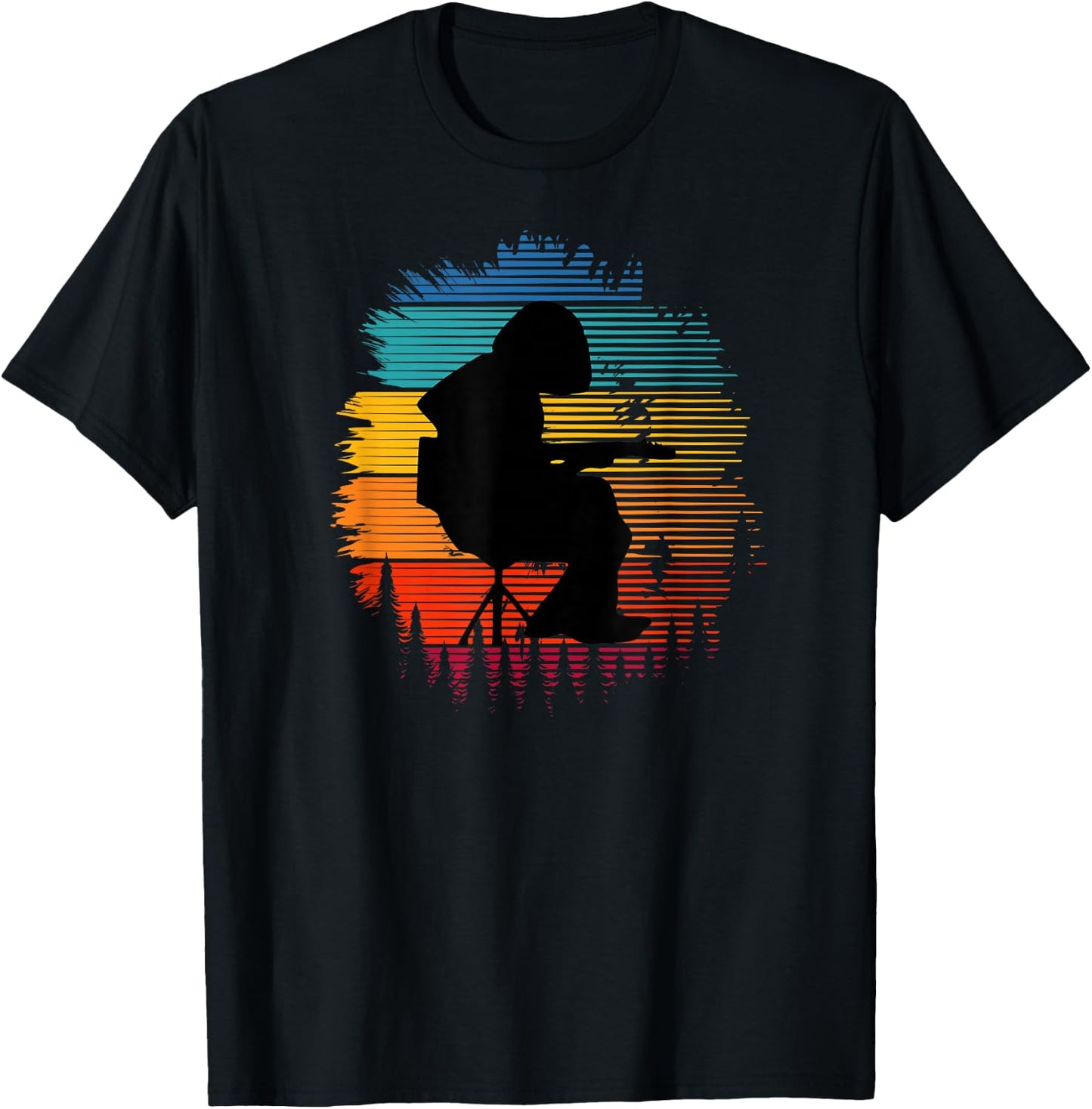 WSP Mikey Houser Forest Color Splash T-Shirt - T-Shirt | Black