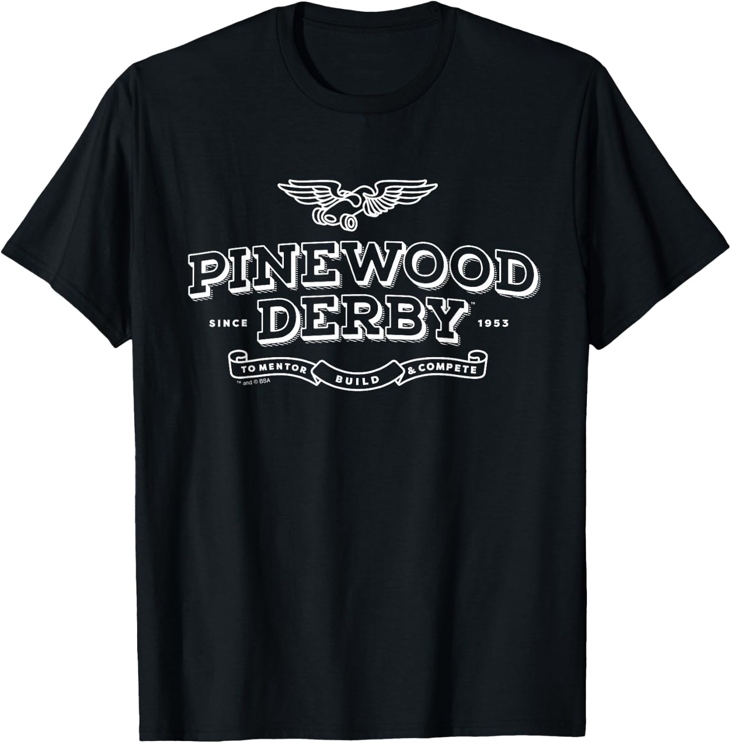 Pinewood Derby (Since 1953) T-Shirt - T-Shirt | Black