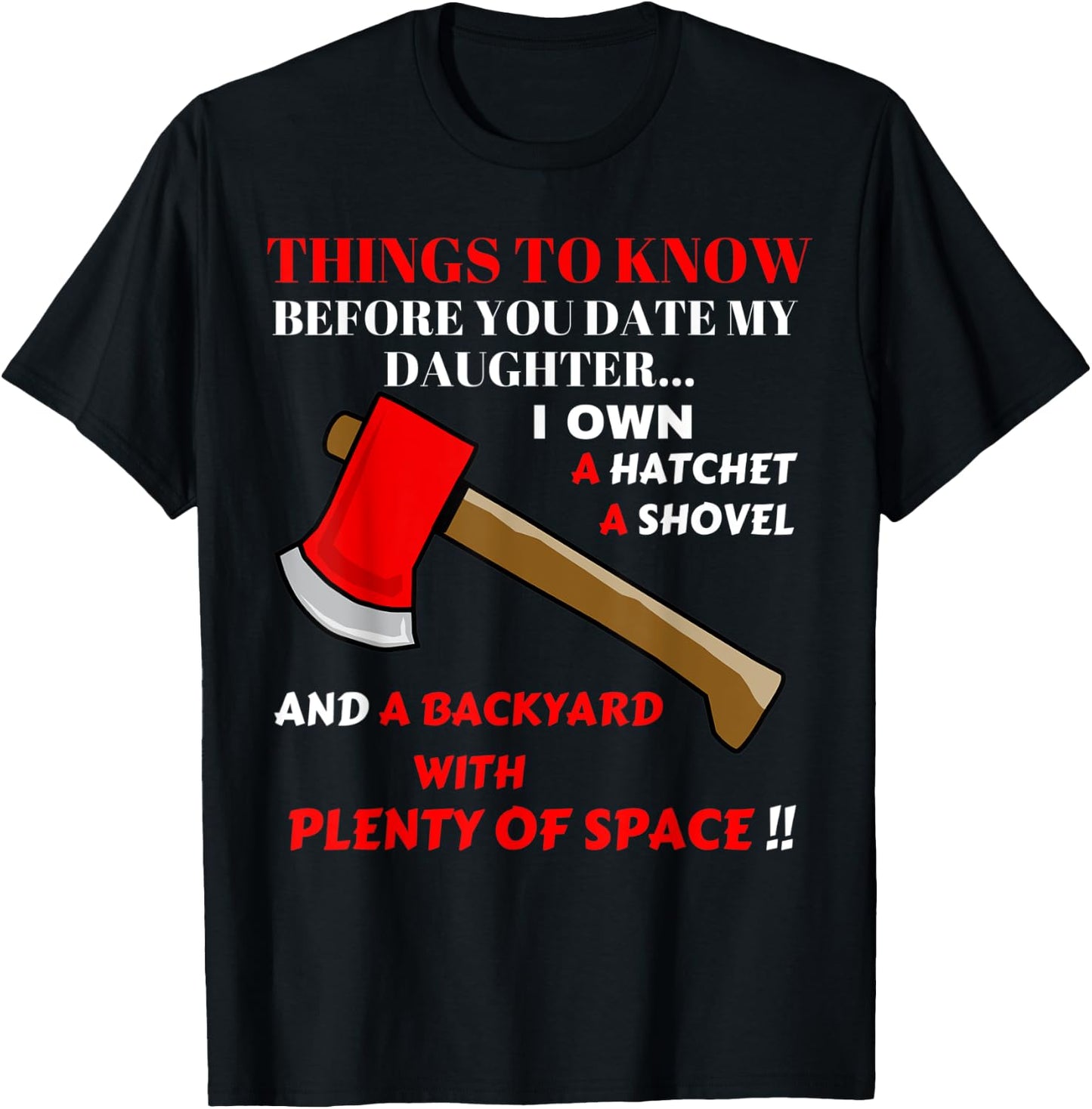 Funny Overprotective Superhero Parents Mum Dad Daughter T-Shirt - T-Shirt | Black