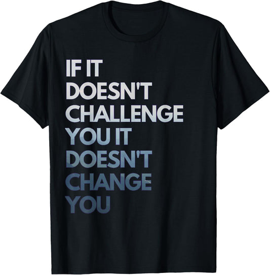 Fitness Motivation Inspirational Quote Fitness T-Shirt - T-Shirt | Black