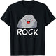 Knuckle Hand design Co. Funny Group Halloween Outfit - Rock Paper Scissors Costume T-Shirt - T-Shirt | Black