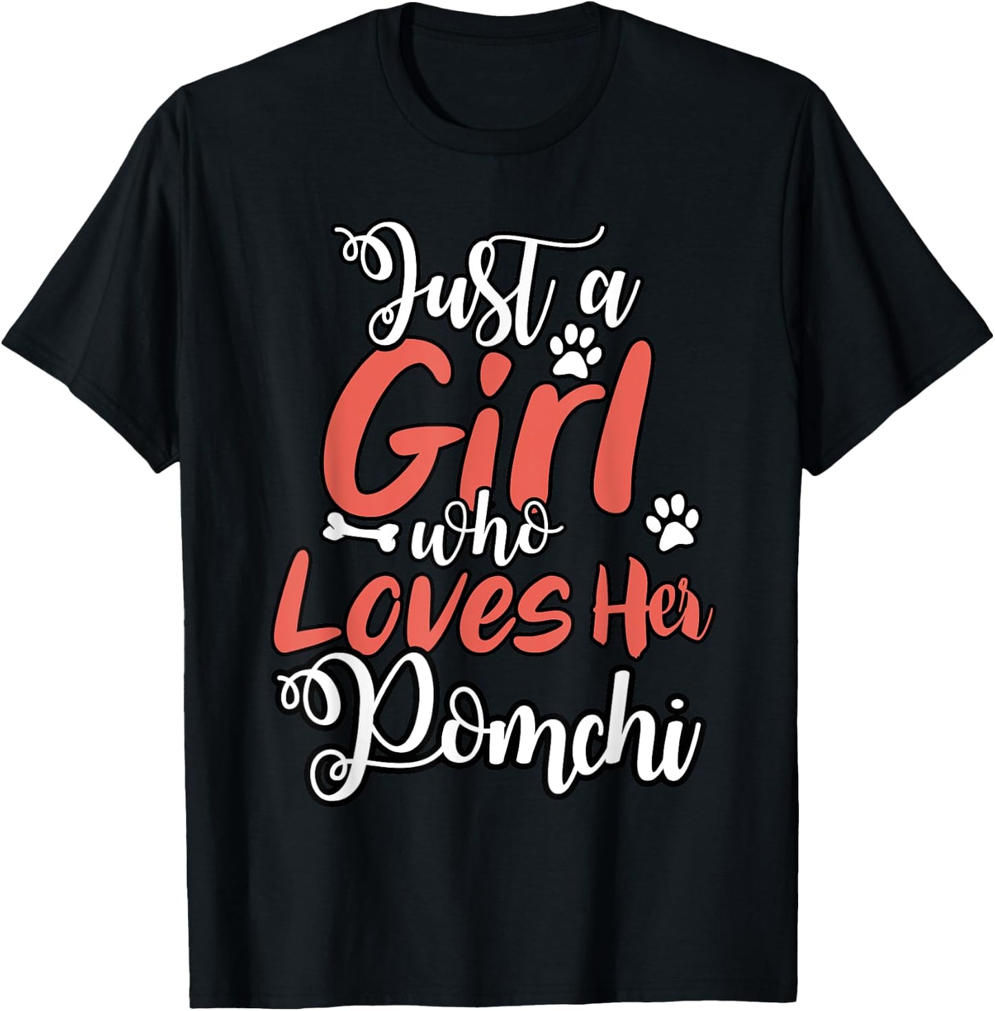 Pomchi Shirt Men Women Dog Mom Dog Lover T-Shirt - T-Shirt | Black