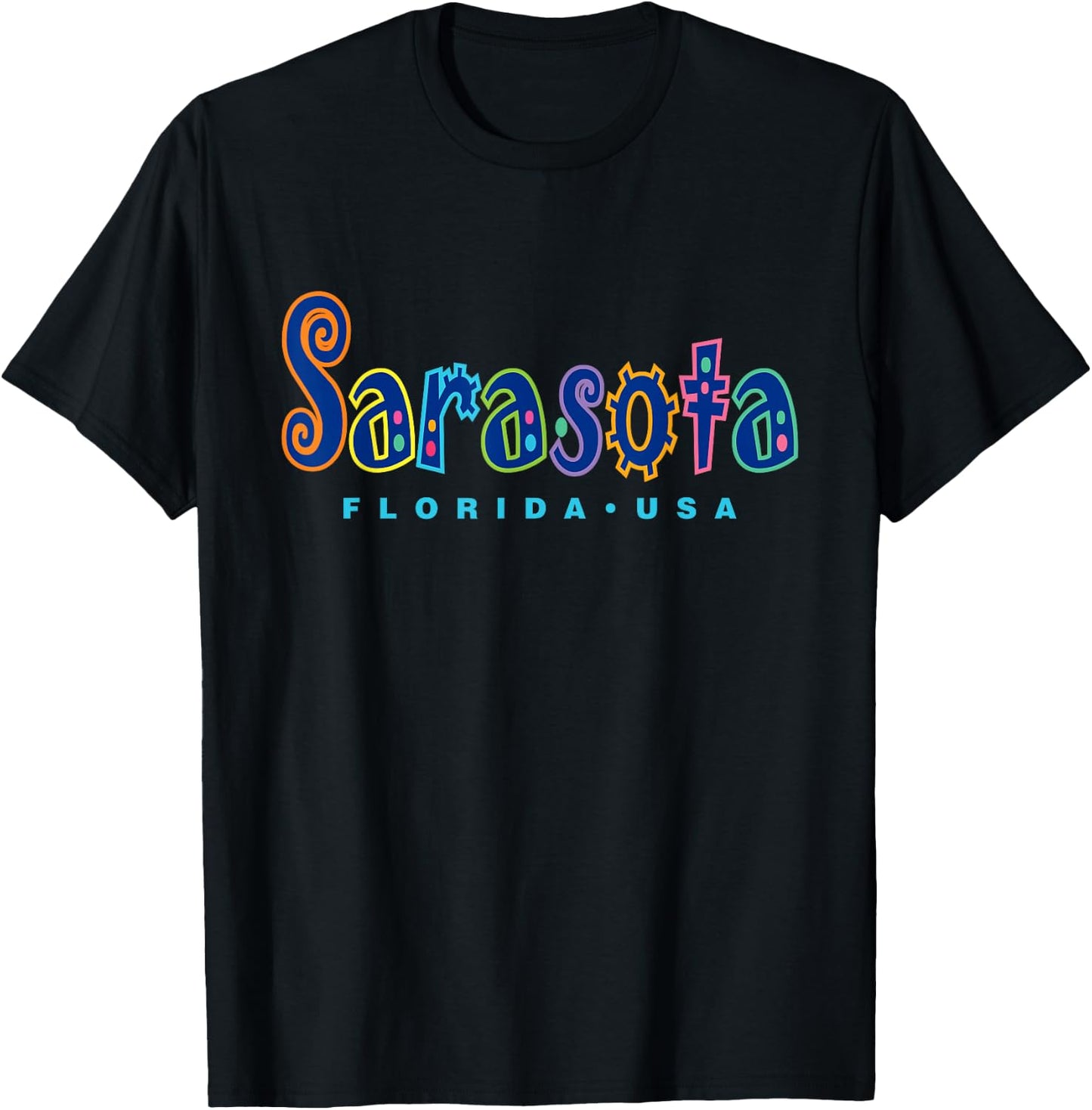 Sarasota Florida souvenir T-Shirt - T-Shirt | Black