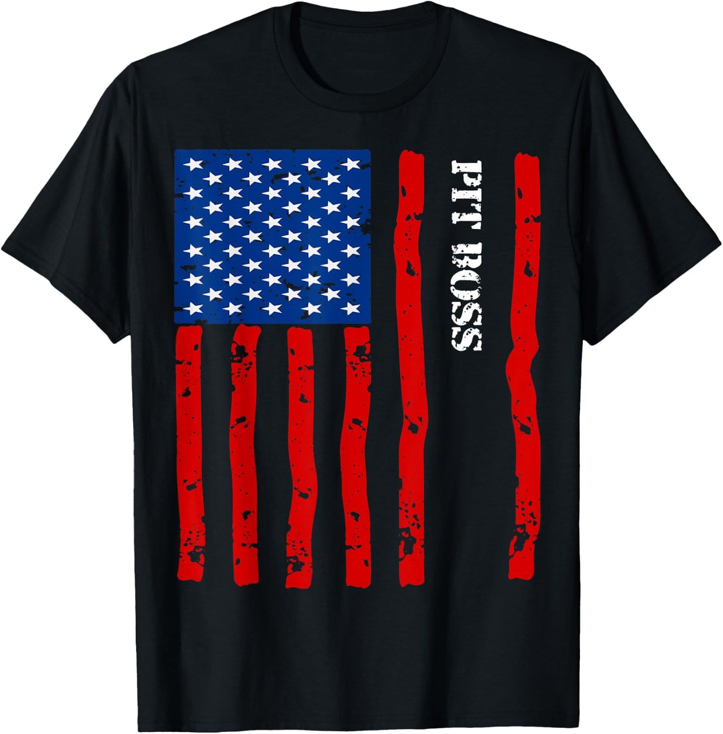 Cool Pit-boss Accessories Things Stuff USA Flag T-Shirt - T-Shirt | Black