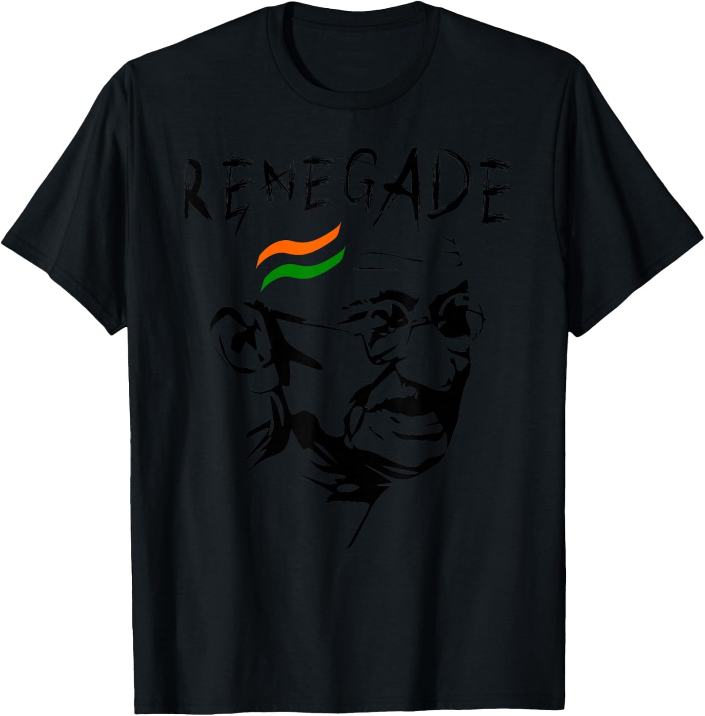 Mahatma Gandhi T-Shirt - T-Shirt | Black