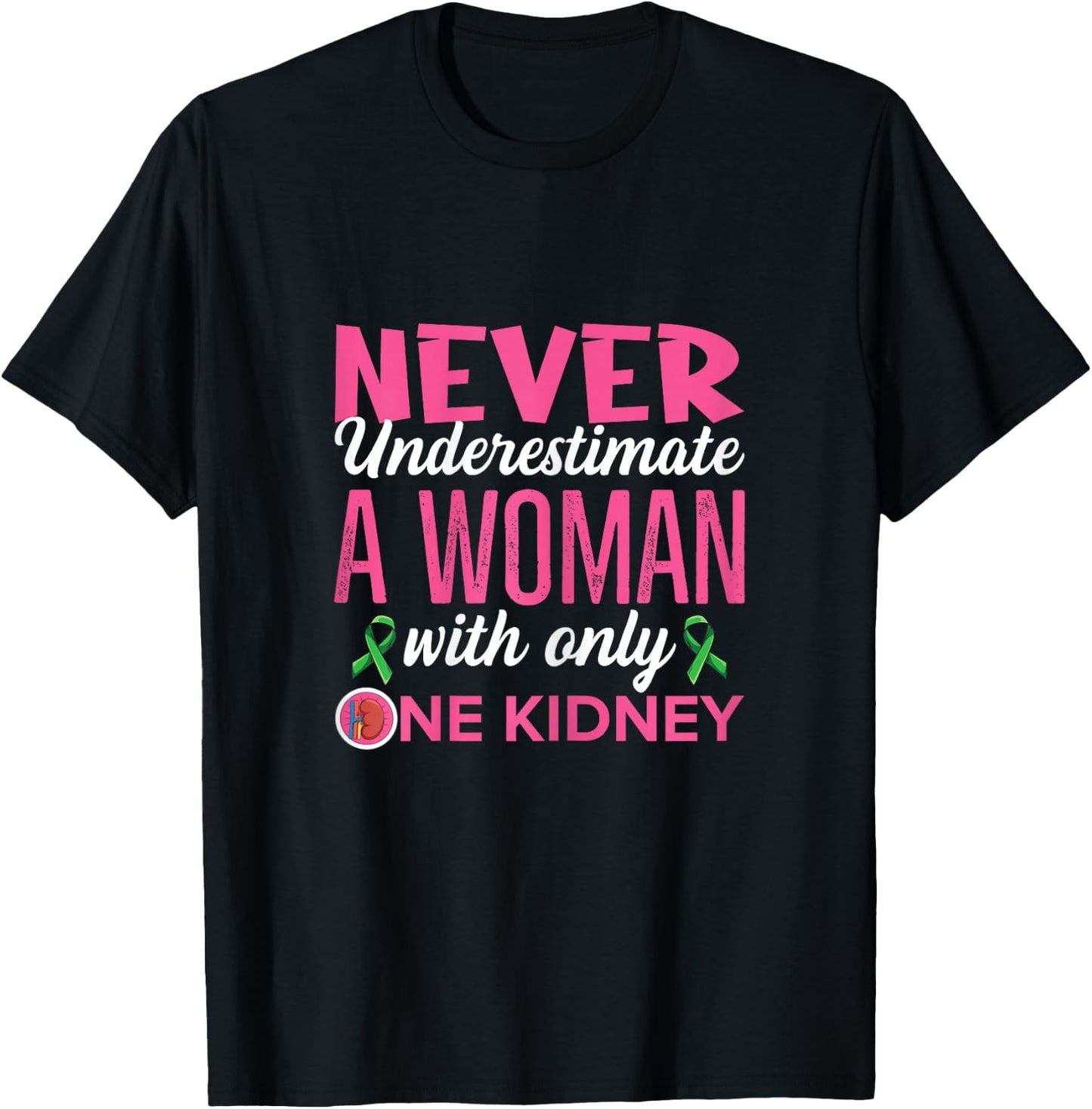 Organ Donation Quote for Your Kidney Donor Wife T-Shirt - T-Shirt | Black