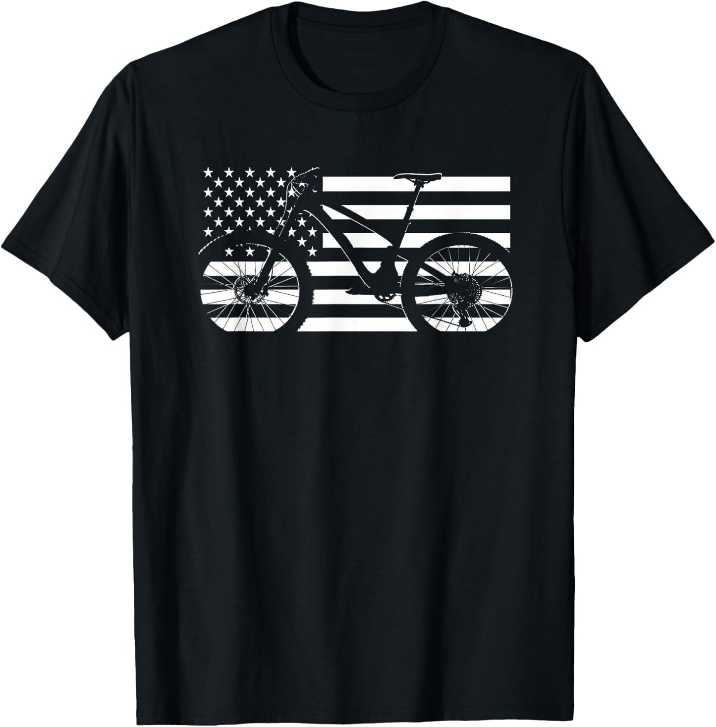 American MTB Mountain Bike T-Shirt - T-Shirt | Black