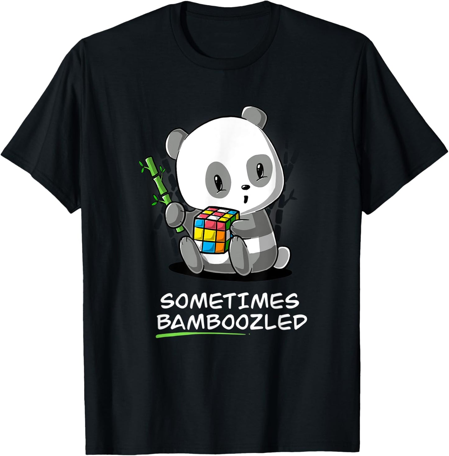 Bamboozled Speed Cuber T-Shirt - T-Shirt | Black