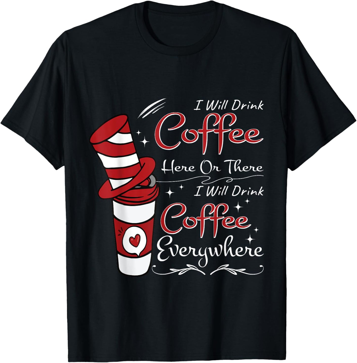 Coffee Lover Educator - Humor & funny teacher teaching Men Women Kids T-Shirt - T-Shirt | Black