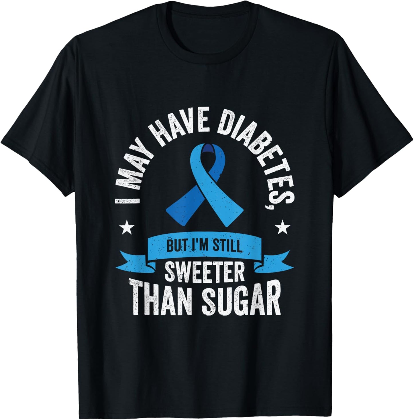 Diabetic Pancreas Diabetes Awareness Type 1 T1D Type 2 T2D T-Shirt - T-Shirt | Black