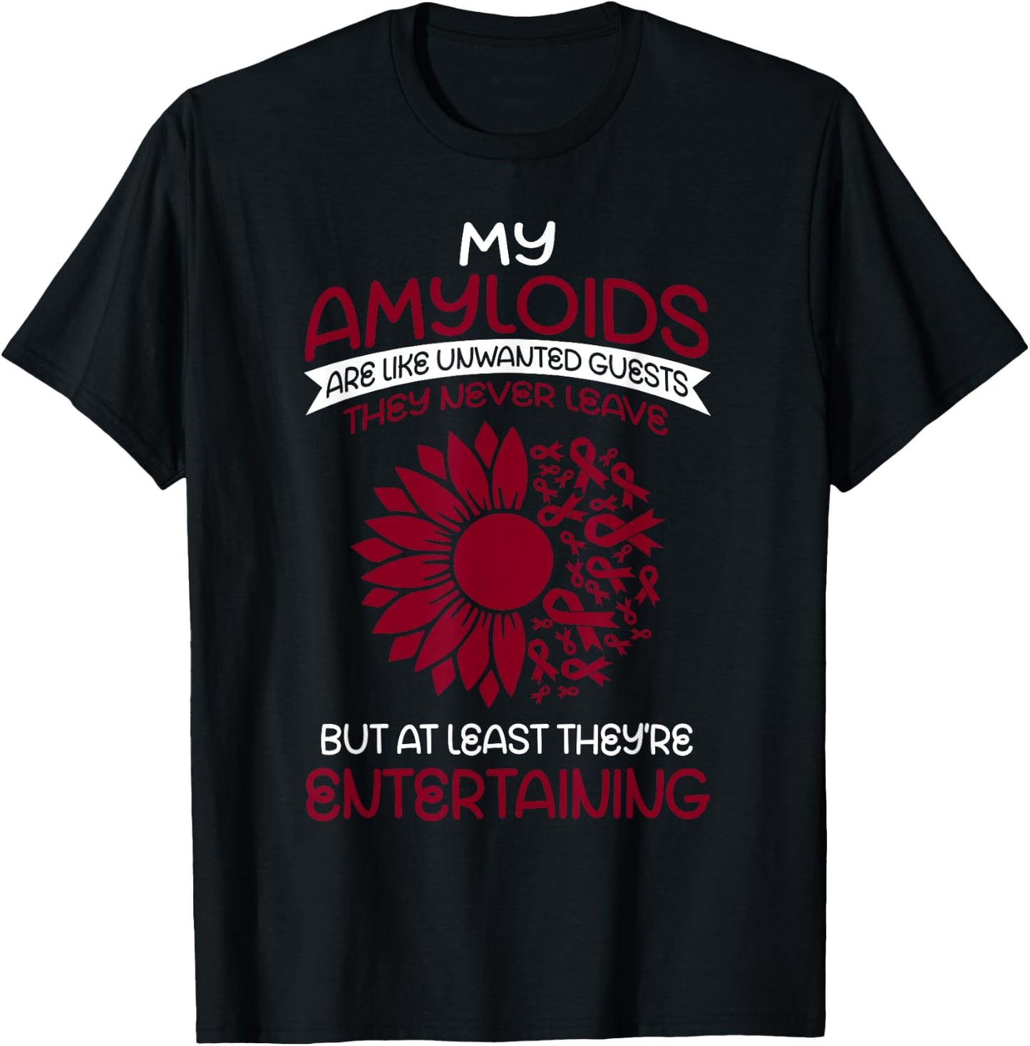Amyloidosis T-Shirt - T-Shirt | Black