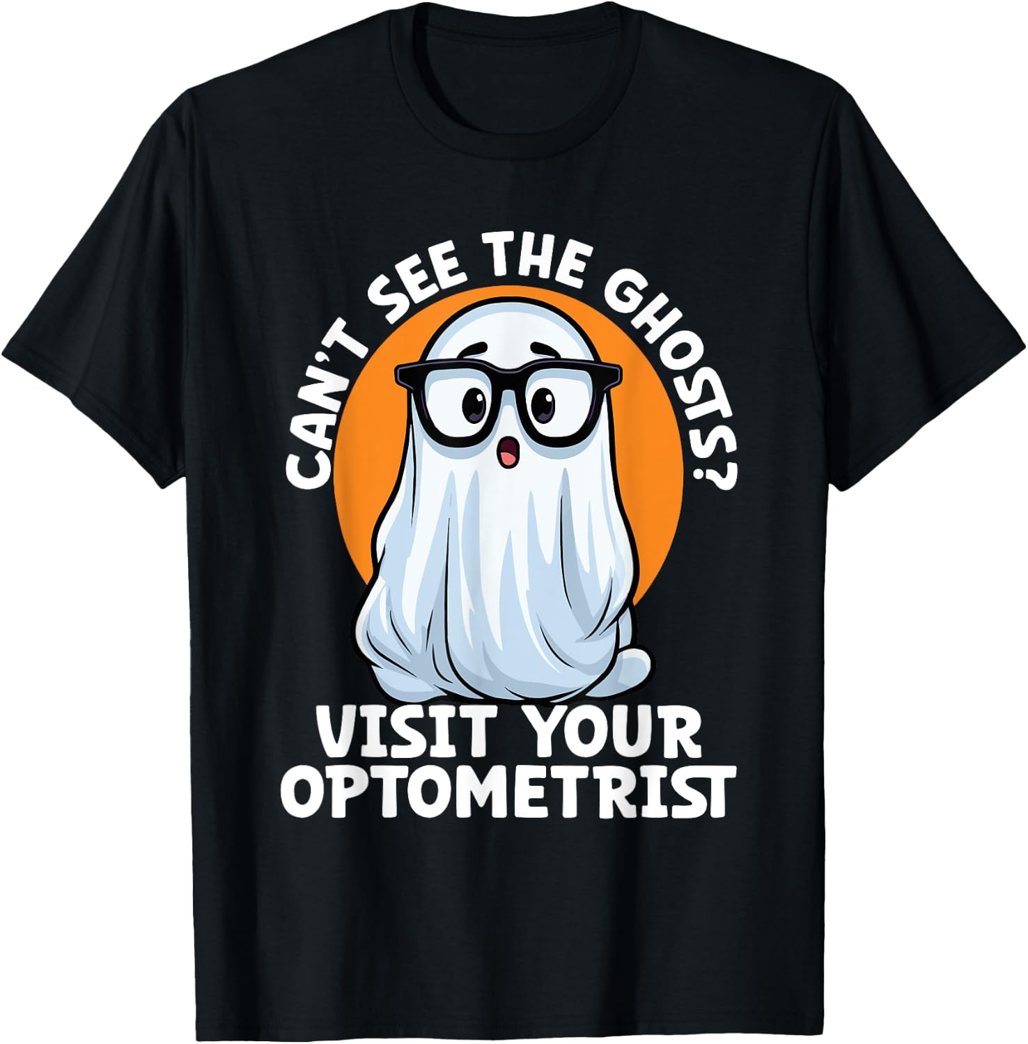 Optometry Halloween Optometrist Eye Doctor Trick Or Treat T-Shirt - T-Shirt | Black