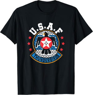 Thunderbirds Military Uniform Airforce T-Shirt - T-Shirt | Black