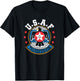 Thunderbirds Military Uniform Airforce T-Shirt - T-Shirt | Black