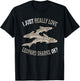 I Love Leopard Sharks - Cute and Funny Leopard Shark T-Shirt - T-Shirt | Black