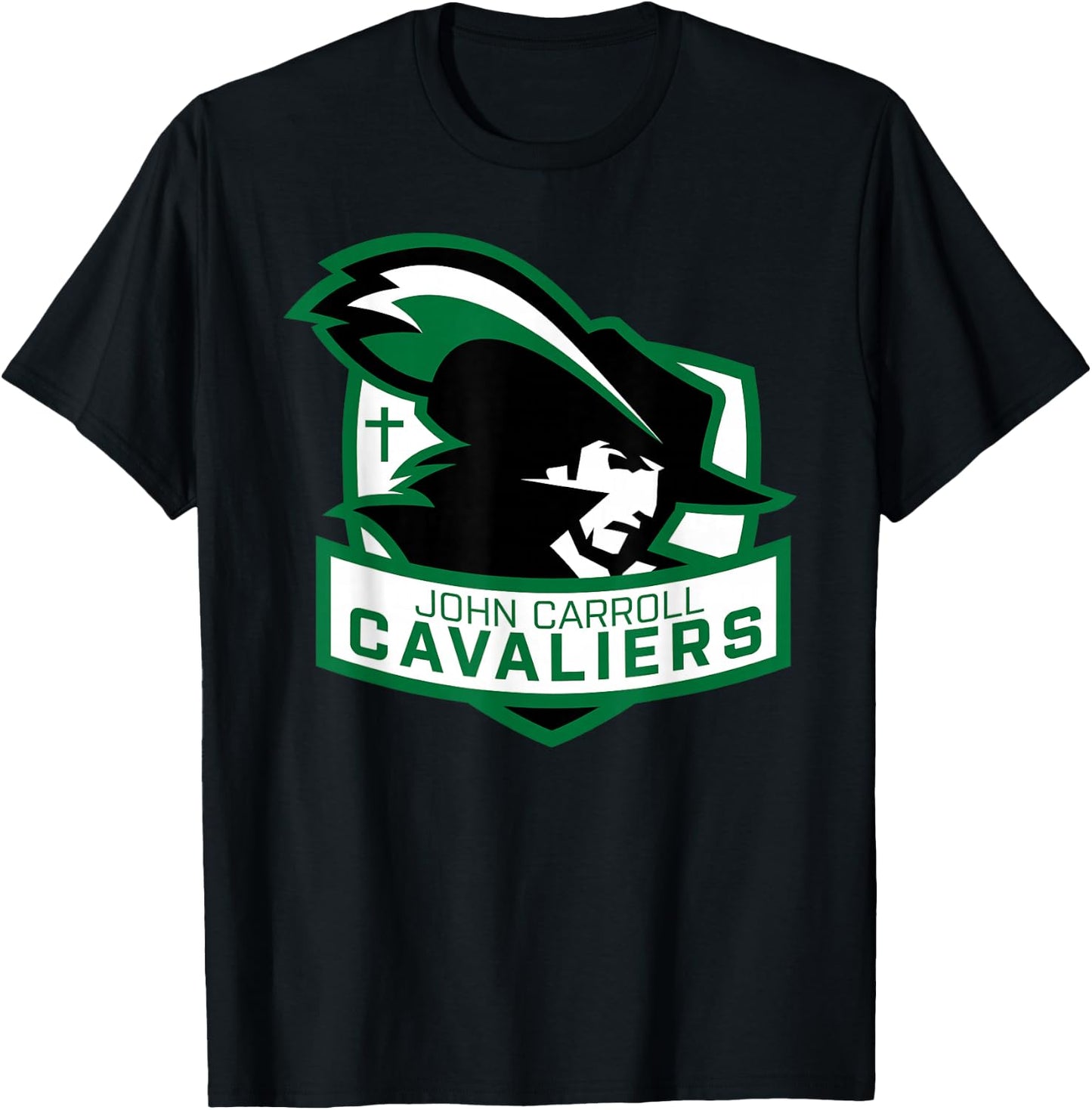 John Carroll Catholic High School Cavaliers T-Shirt - T-Shirt | Black