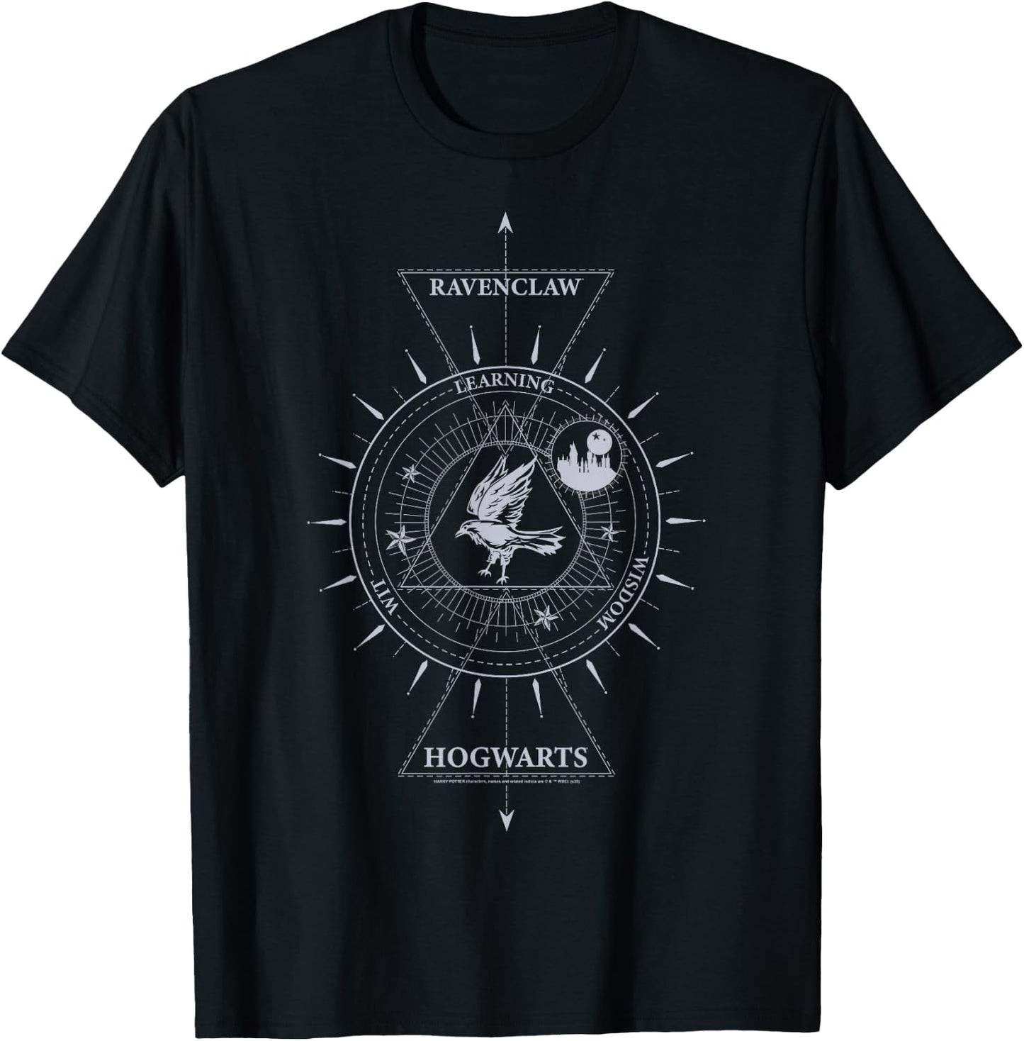 Harry Potter Ravenclaw Celestial Small T-Shirt - T-Shirt | Black