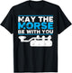 May The Morse Be With You - Ham Radio Gift T-Shirt - T-Shirt | Black