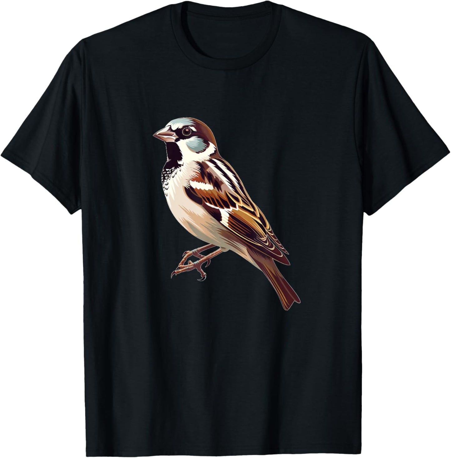 Awesome Sparrow Bird Costume for Man and Woman T-Shirt - T-Shirt | Black
