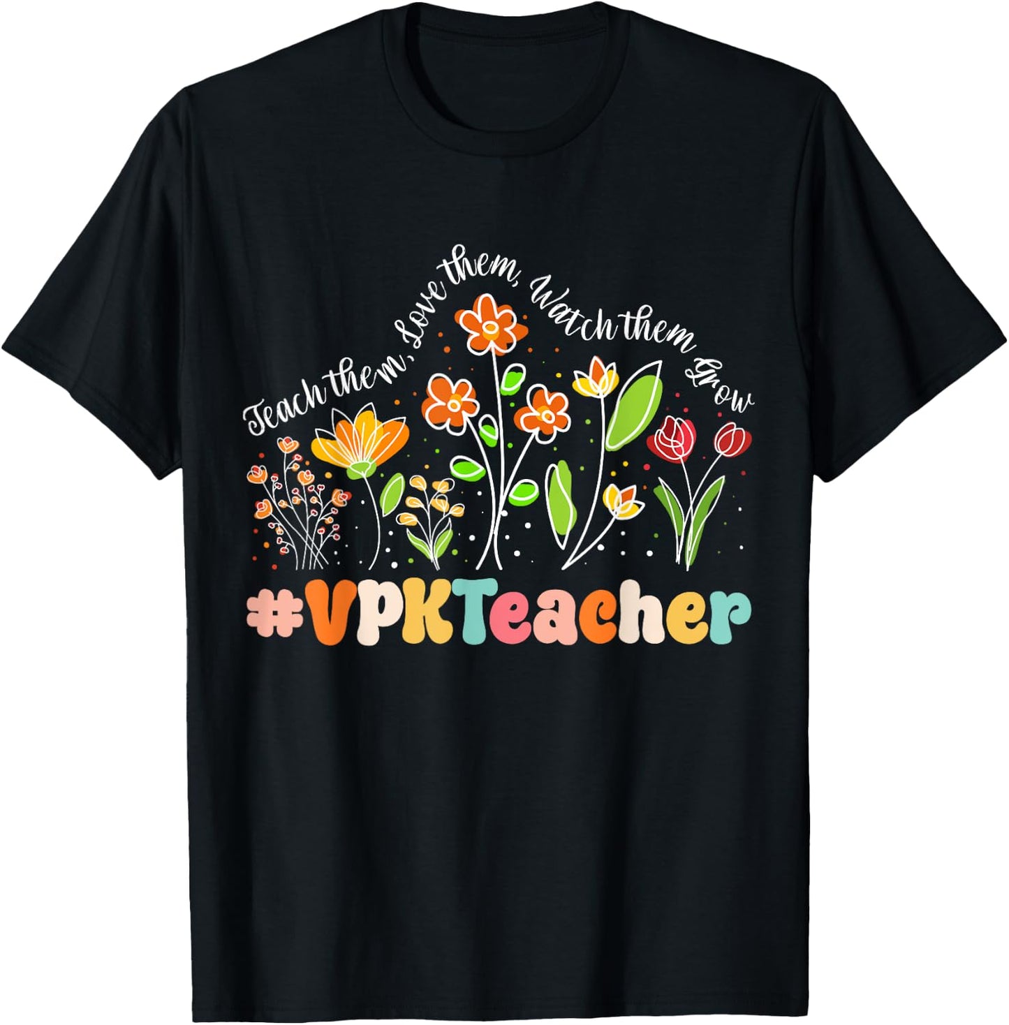 VPK Teacher Appreciation Week Teacher Back to School T-Shirt - T-Shirt | Black