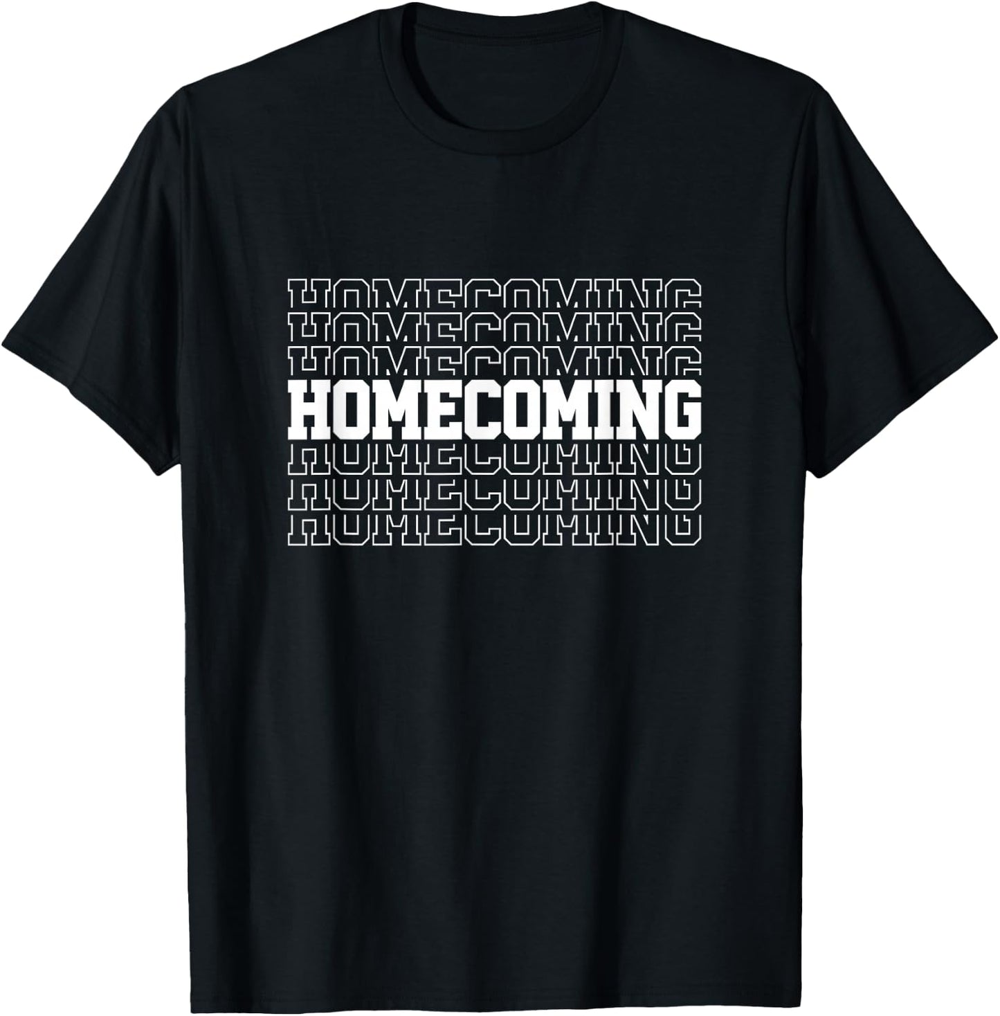 American Football Homecoming Player Coach Fan Gift Men T-Shirt - T-Shirt | Black