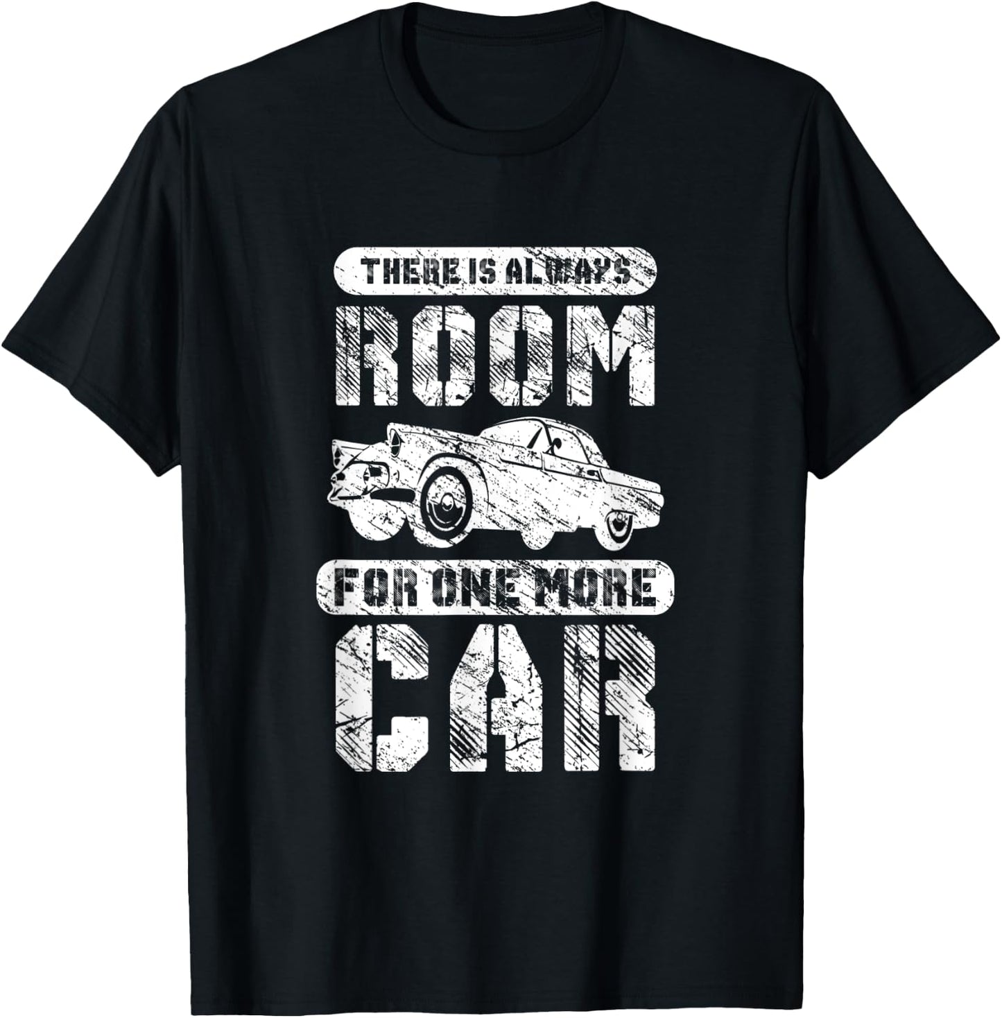 There Is Always Room For One More Retro Vintage Funny Car T-Shirt - T-Shirt | Black