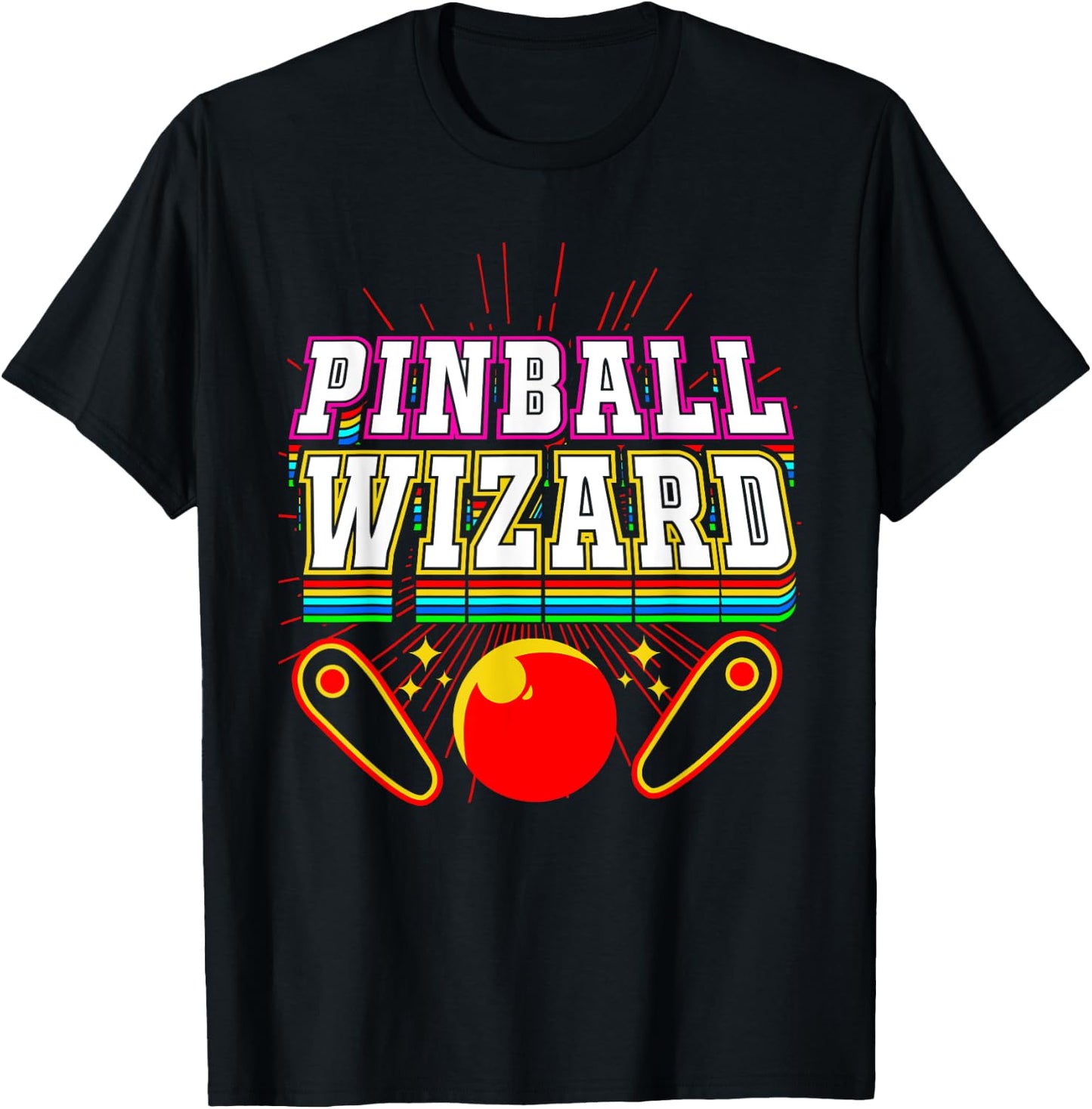 Pinball Wizard T-Shirt - T-Shirt | Black
