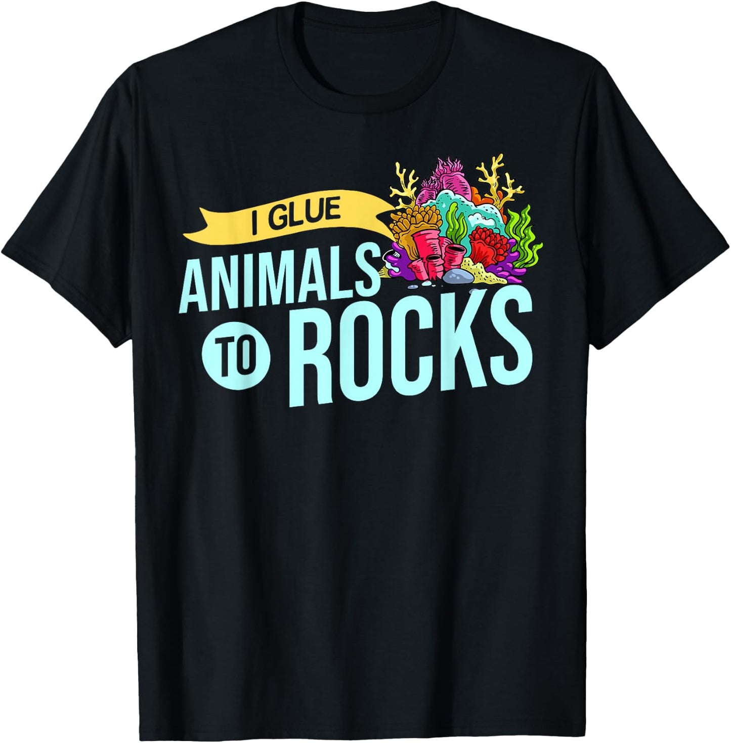 Coral Frag Gift Reef Aquarium Fish Tank Aquarist T-Shirt - T-Shirt | Black