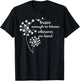 Brave Enough To Bloom Military kids Month of Military Child T-Shirt - T-Shirt | Black