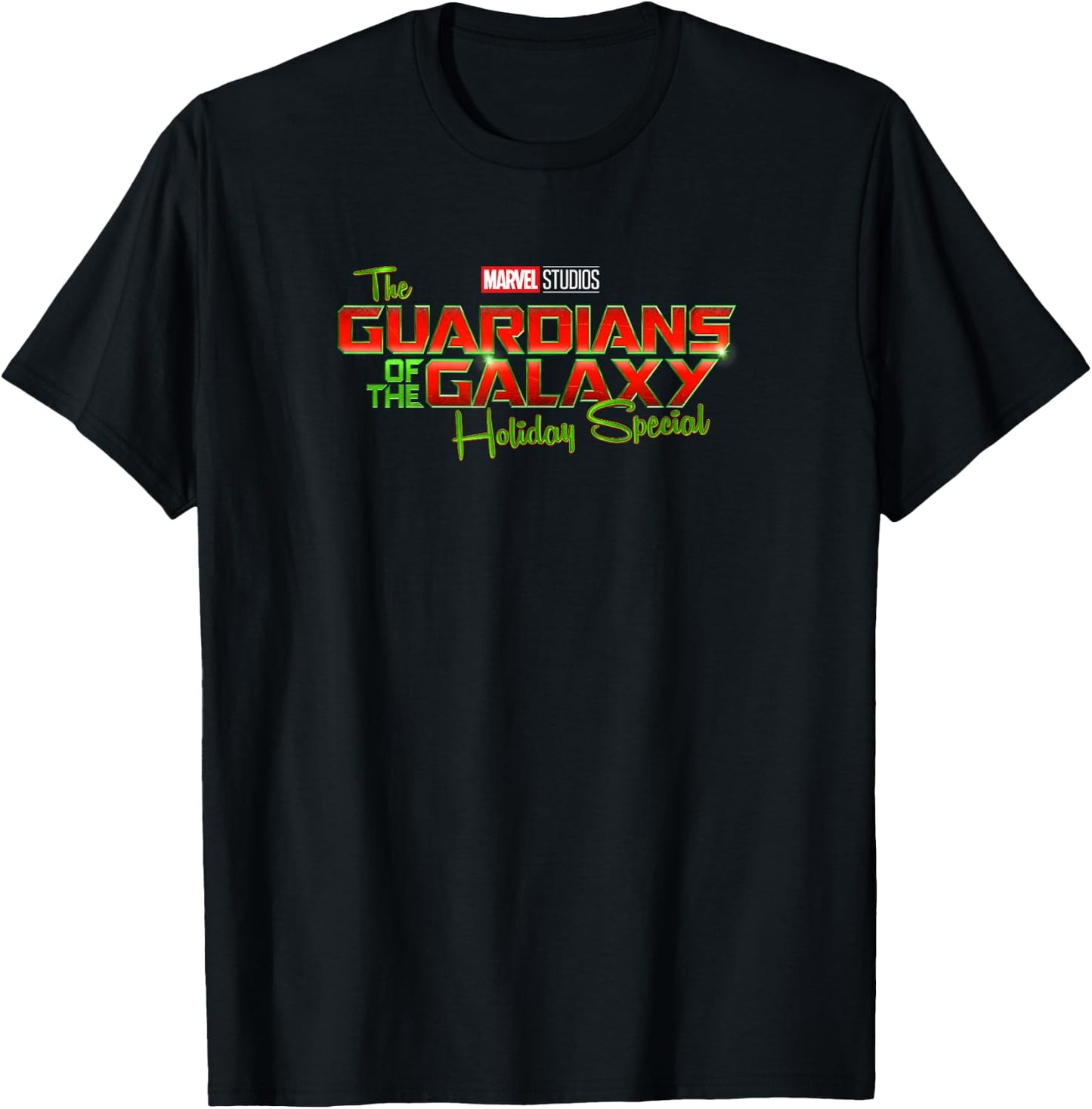 Marvel The Guardians Of The Galaxy Holiday Special Logo T-Shirt - T-Shirt | Black