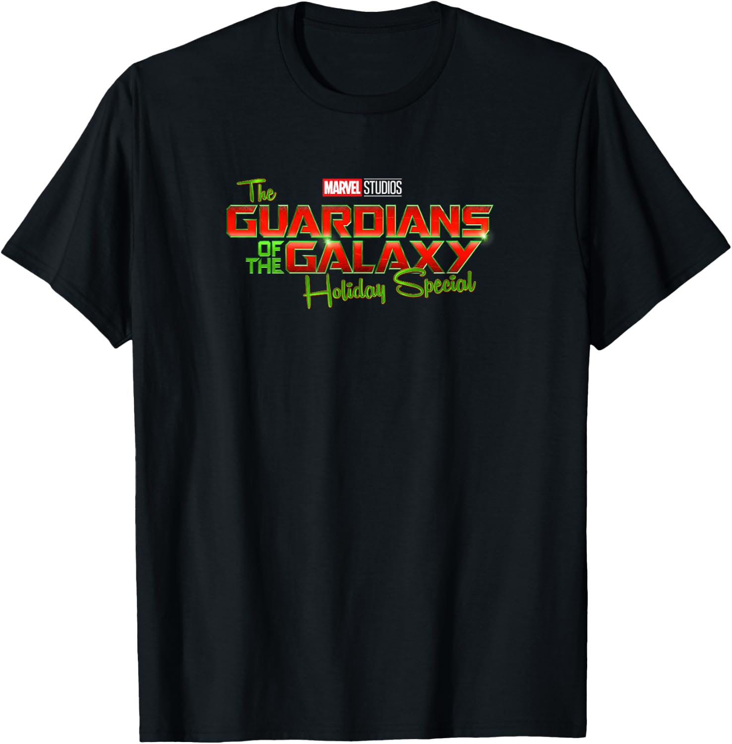 Marvel The Guardians Of The Galaxy Holiday Special Logo T-Shirt - T-Shirt | Black