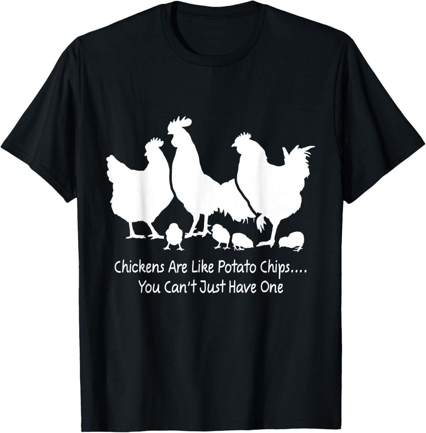 Hen Humor Funny Chicken Shirts for Chicken Lovers T-Shirt - T-Shirt | Black