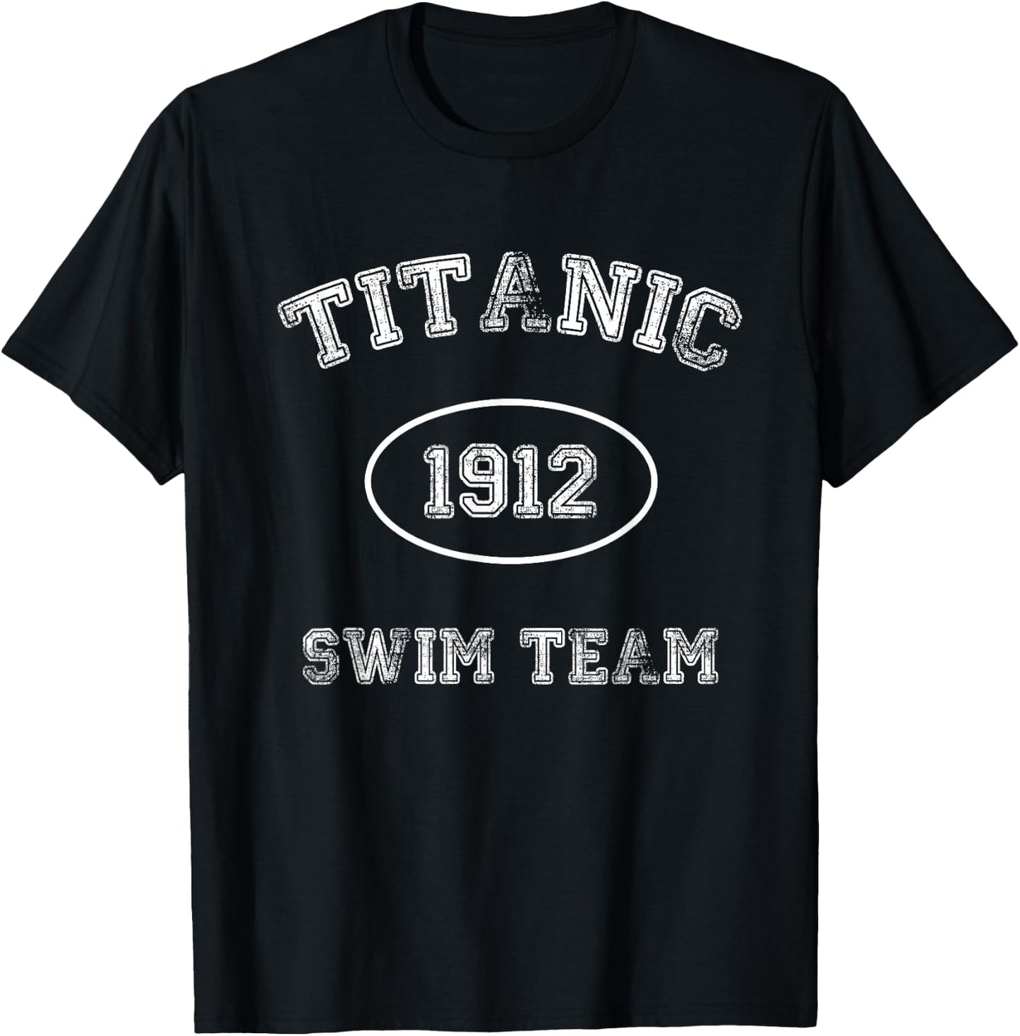Titanic Swim Team - Titanic Clothing T-Shirt - T-Shirt | Black
