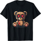 Stuffed Teddy Bear with X eyes T-Shirt - T-Shirt | Black