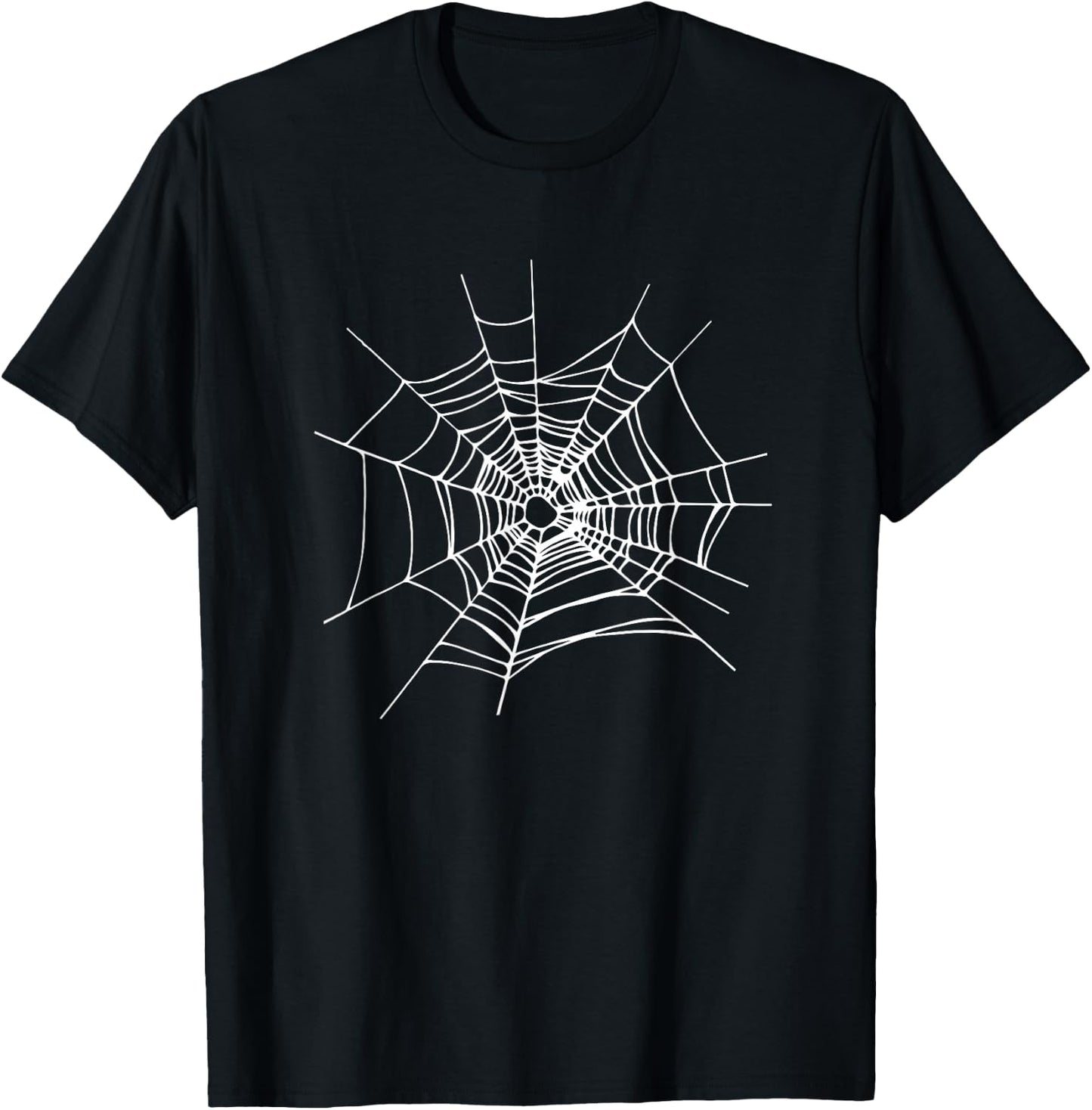 Halloween Spider Web Cobweb Halloween Spiders T-Shirt - T-Shirt | Black