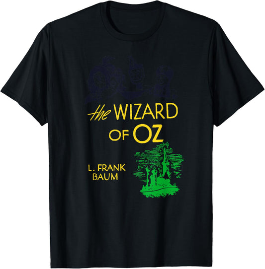 Oz Shirts & Wizard of OZ Gifts Adult Vintage Retro Wizard of Oz Musical - Grey, Small, Short Sleeve, Classic Fit, Crew Collar, Letter Print, T Back T-Shirt - T-Shirt | Black