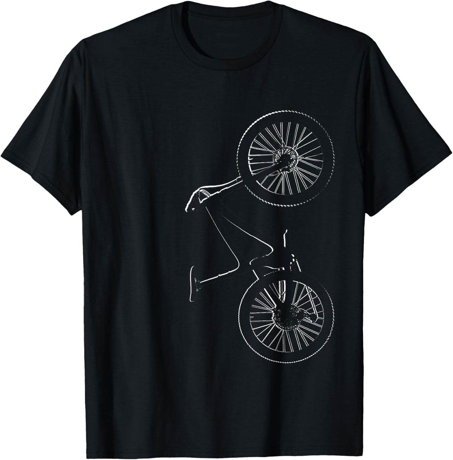 MTB Mountain Bike Apparel - MTB Mountain Bike T-Shirt - T-Shirt | Black