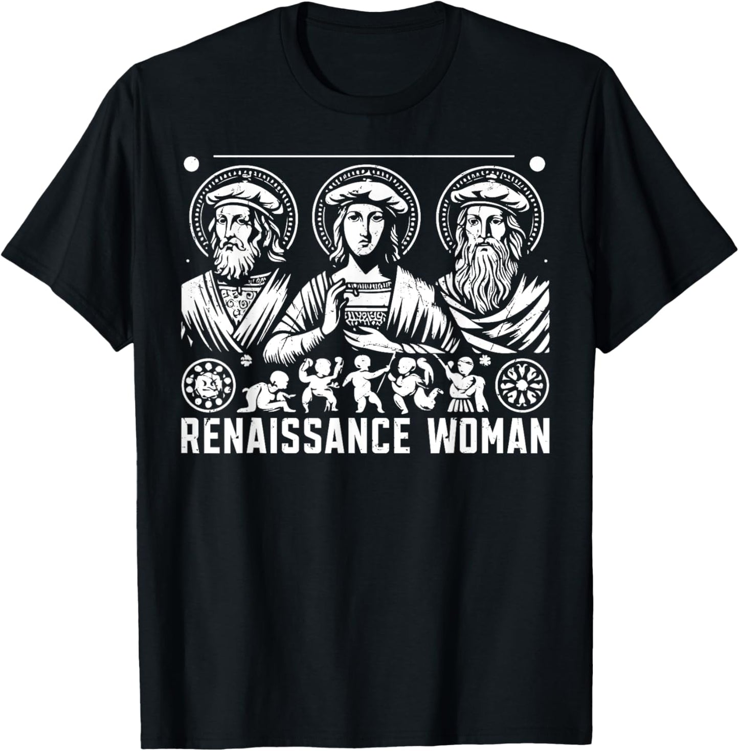 Renaissance Woman Renaissance T-Shirt - T-Shirt | Black