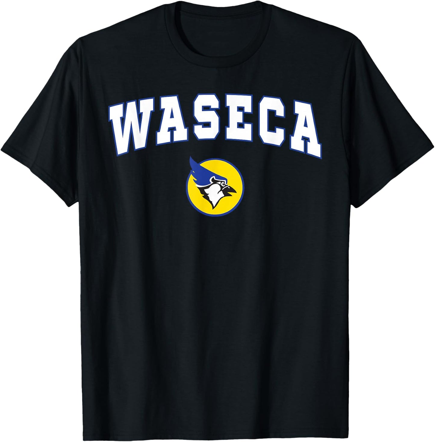 Waseca High School Bluejays T-Shirt - T-Shirt | Black