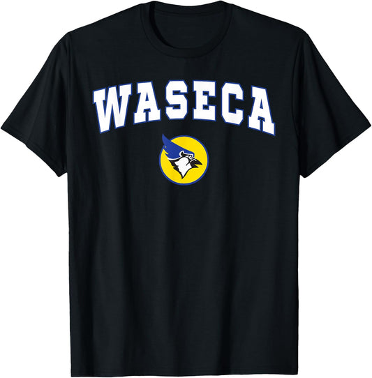 Waseca High School Bluejays T-Shirt - T-Shirt | Black