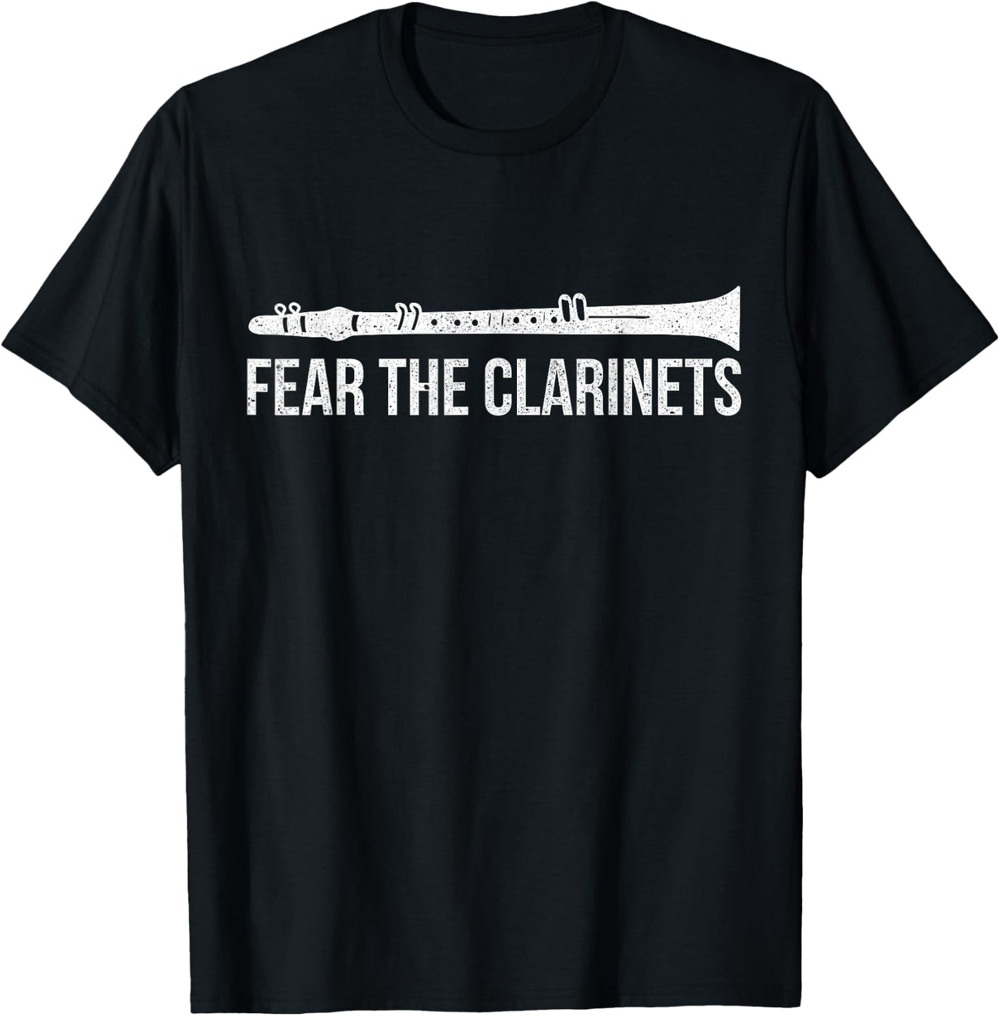 Clarinetists Music Gift Funny Clarinet T-Shirt - T-Shirt | Black