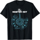 Lockpick Lock Picking The Master Key T-Shirt - T-Shirt | Black