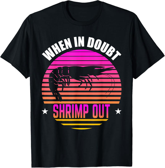 Retro BJJ Brazilian Jiu Jitsu Shrimp Out Grappling T-Shirt - T-Shirt | Black