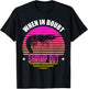Retro BJJ Brazilian Jiu Jitsu Shrimp Out Grappling T-Shirt - T-Shirt | Black