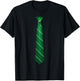 Green Tie, Necktie Funny Dress Graphic T-Shirt - T-Shirt | Black